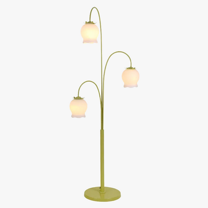 Lampe de chevet américaine à motifs floraux pour cadeau anniversaire — LZ4X9P
