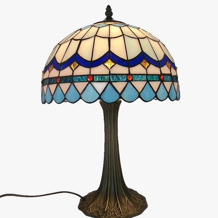 Lampe de chevet Tiffany en lucite pour intérieur moderne — LZ4G7Q2