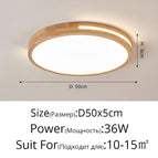Rond D40x6cm 24W / Blanc chaud