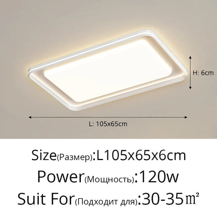 Plafonnier intelligent à spectre complet avec protection des yeux — LZ4Q7X2