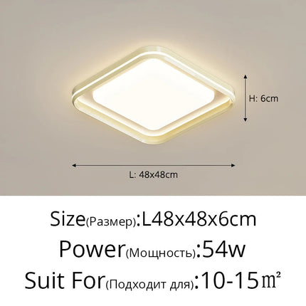 Plafonnier intelligent à spectre complet avec protection des yeux — LZ4Q7X2