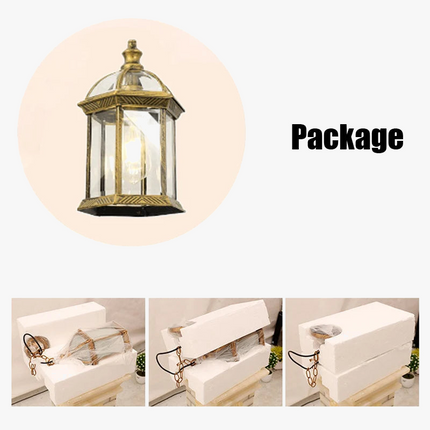 Suspension extérieure étanche pour jardin, balcon et couloir — LZ4XJ9