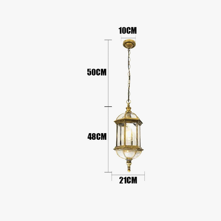 Suspension extérieure étanche pour jardin, balcon et couloir — LZ4XJ9