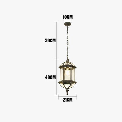 Suspension extérieure étanche pour jardin, balcon et couloir — LZ4XJ9