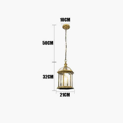Suspension extérieure étanche pour jardin, balcon et couloir — LZ4XJ9