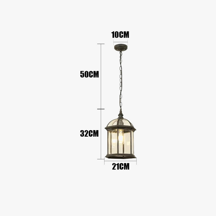Suspension extérieure étanche pour jardin, balcon et couloir — LZ4XJ9