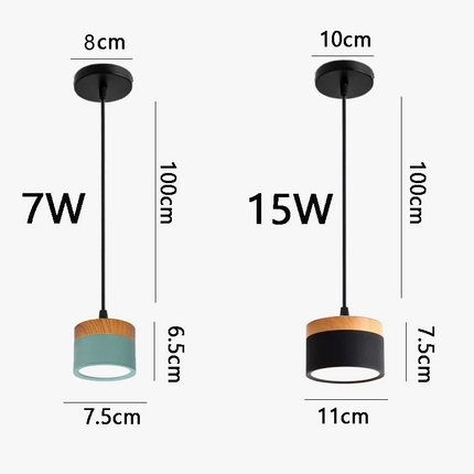 Suspension LED moderne pour décoration intérieure — LZ4X9Q2M