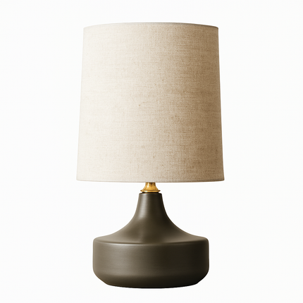 Lampe à poser en céramique avec abat-jour en tissu Mariage — LZ4XJ9