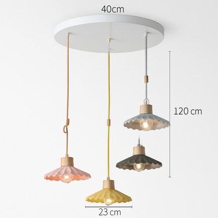 Suspension LED nordique au design épuré — LZ4X9T2
