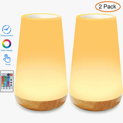 Lampe de table tactile LED RVB avec capteur pour bureau et chambre — LZ4P9XQ