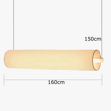 Lustre LED moderne en forme cylindrique — LZ4X9T2
