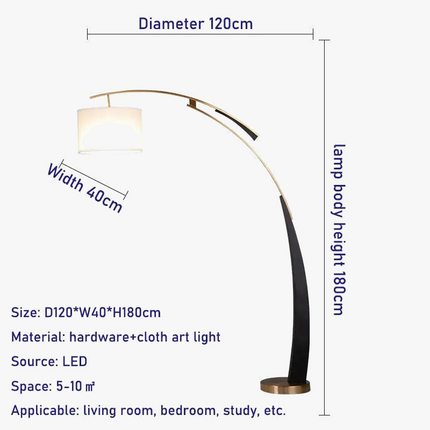 Le 	 lampadaire de pêche wLED est utilisé pour le bureau