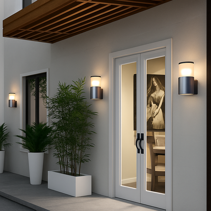 Applique murale LED étanche 12W E27 pour extérieur jardin et balcon — LZ4D9X