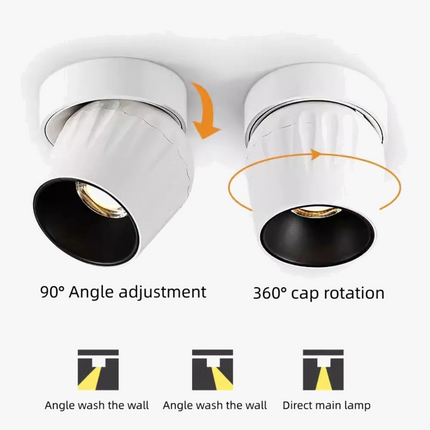 Spot LED arrondi design pour plafond — LZ4X9Q2
