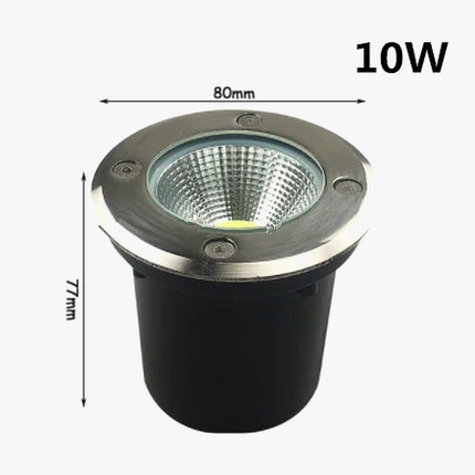 Spot LED encastrable extérieur étanche IP67 5W à 30W 220V DC12V — LZ4M9Q2F