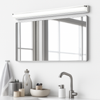 Acier inoxydable / Blanc chaud (2700-3500K) / 42cm 9W