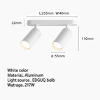 2 heads white / 3000K warm light / Downlight bulb