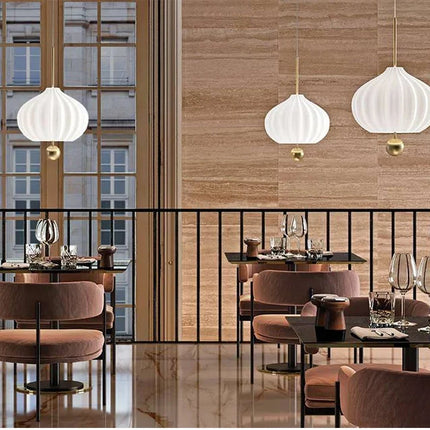 Suspension LED moderne forme sphérique style chinois Shoutao — LZ4X9Q1