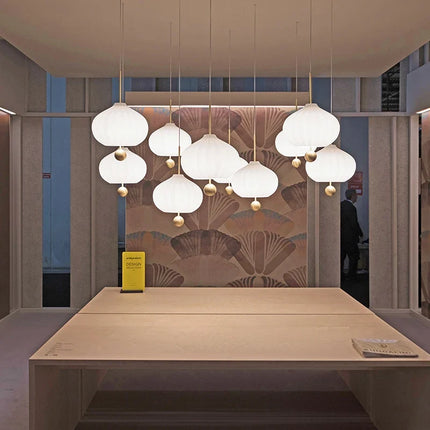 Suspension LED moderne forme sphérique style chinois Shoutao — LZ4X9Q1