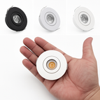 Corps argenté / Blanc froid 6000K / 3W non dimmable