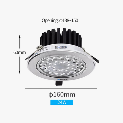 Lot de 6 ou 12 spots LED encastrables à intensité variable — LZ4X9T1