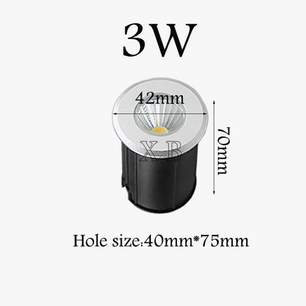 Pack de 6 spots LED étanches pour éclairage extérieur jardin et allée — LZ4X9M