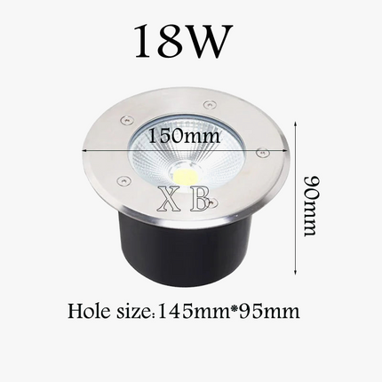 Pack de 6 spots LED étanches pour éclairage extérieur jardin et allée — LZ4X9M