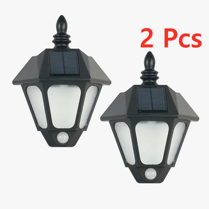 Applique murale solaire LED étanche à induction pour éclairage extérieur et jardin — LZ4X9P