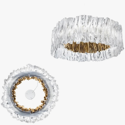 Lustre acrylique LED design italien pour hôtel et restaurant — LZ4P9XQ