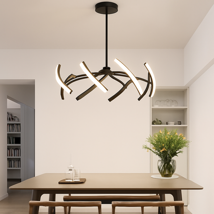Lustre araignée réglable au design créatif pour intérieur — LZ4X9P