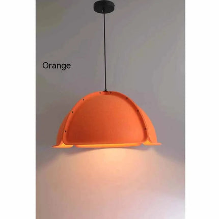 Lustre circulaire en tissu style nordique pour intérieur design — LZ4X9P2