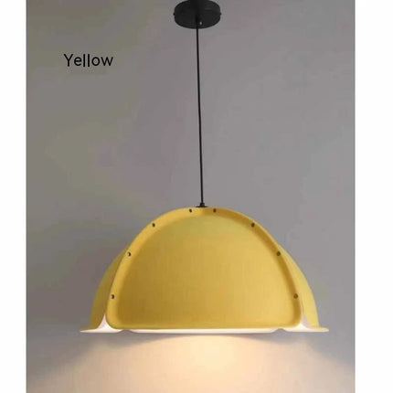 Lustre circulaire en tissu style nordique pour intérieur design — LZ4X9P2