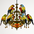 12 perroquets 15 lumière