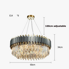 Ovale 100cm B / Lumière neutre