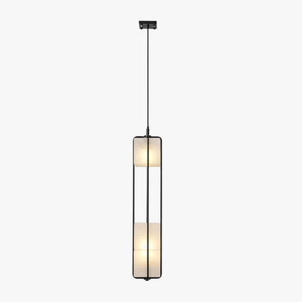 Lustre art déco en verre et métal pour hôtel — LZ4X9P2