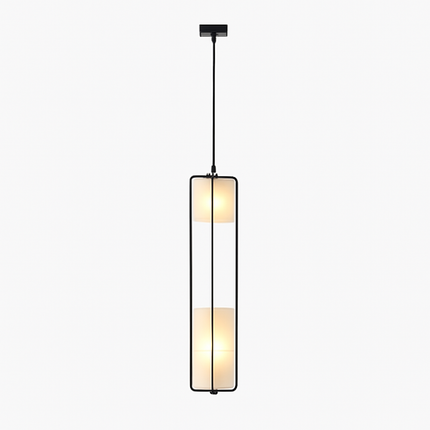 Lustre art déco en verre et métal pour intérieur moderne — LZ4X9QJ