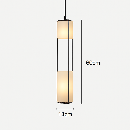Lustre art déco en verre et métal pour intérieur moderne — LZ4X9QJ