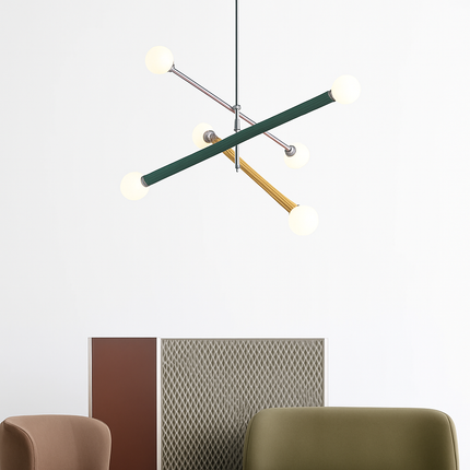 Lustre suspension minimaliste style art déco — LZ4XJ9
