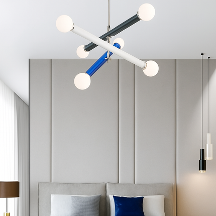 Lustre suspension minimaliste style art déco — LZ4XJ9