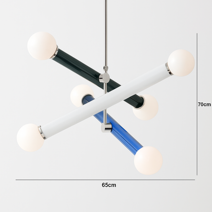 Lustre suspension minimaliste style art déco — LZ4XJ9