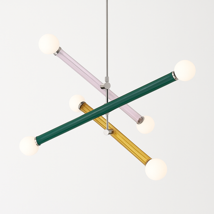 Lustre suspension minimaliste style art déco — LZ4XJ9
