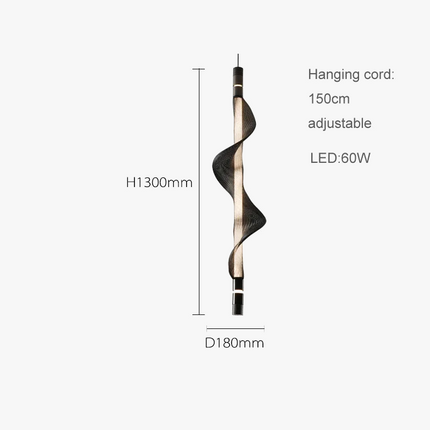 Lustre suspension LED design moderne et décoratif — LZ4X9P2