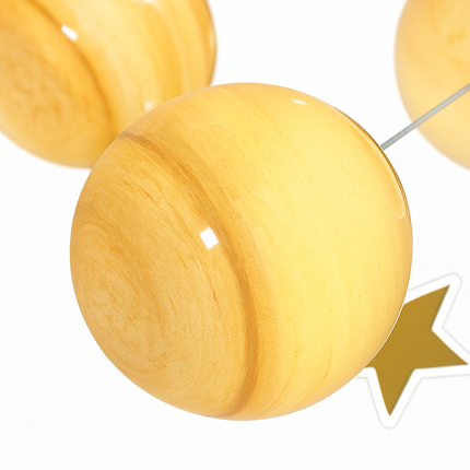 Lustre astronautes lumineux pour chambre d’enfant au design moderne — LZ4X9T2