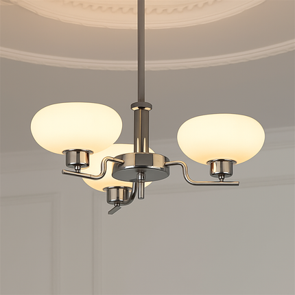 Lustre Bauhaus en verre style art déco moderne — LZ3X9V