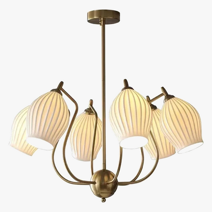 Lustre Bauhaus français en céramique pour intérieur raffiné — LZ4T9XJ