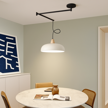 Lustre à bras long pliable, rotatif et réglable moderne — LZ3X9V