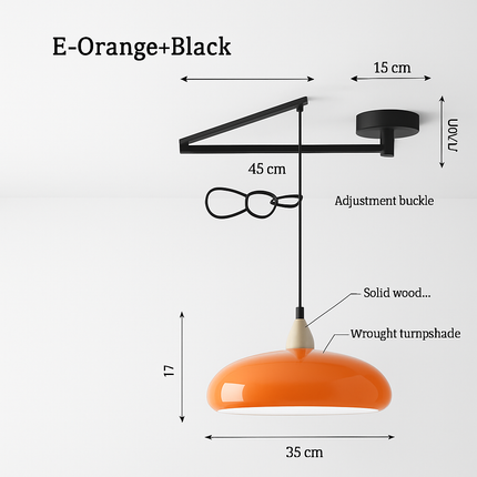 Lustre à bras long pliable, rotatif et réglable moderne — LZ3X9V