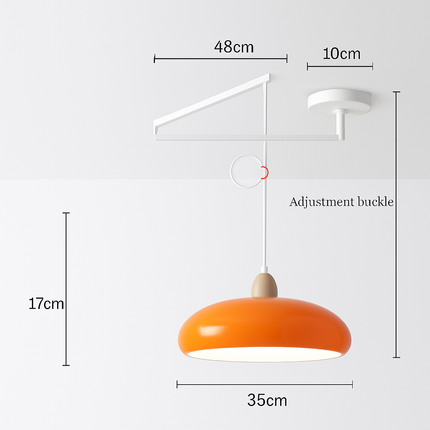 Lustre à bras long pliable, rotatif et réglable moderne — LZ3X9V