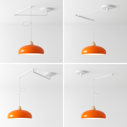 Lustre à bras long pliable, rotatif et réglable moderne — LZ3X9V