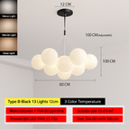 B Noir 13 Lumières12cm